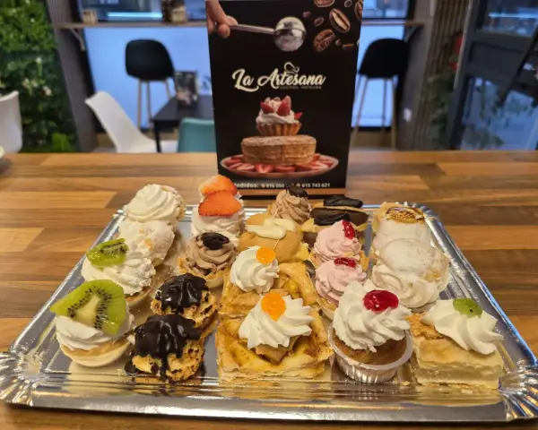 Palmeras de chocolate artesanas en La Artesana, Parla