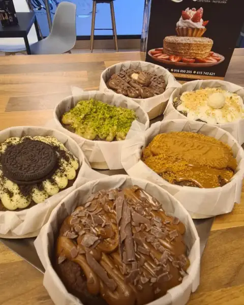 Palmeras de chocolate artesanas en La Artesana, Parla