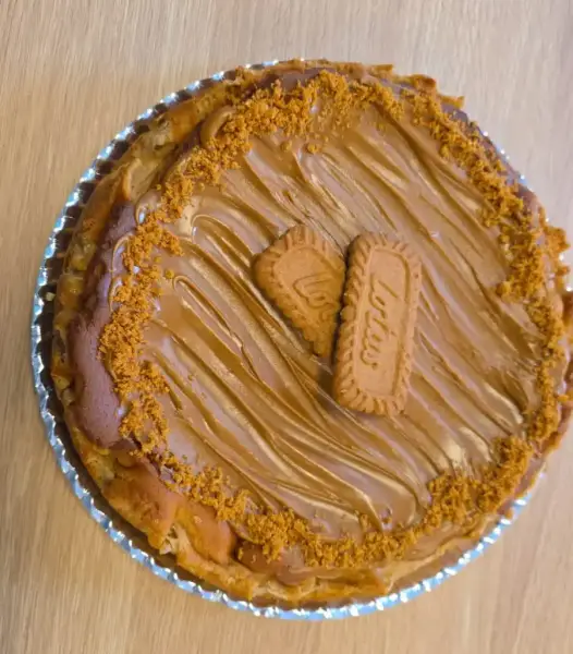 Tarta de queso Lotus en La Artesana, Parla