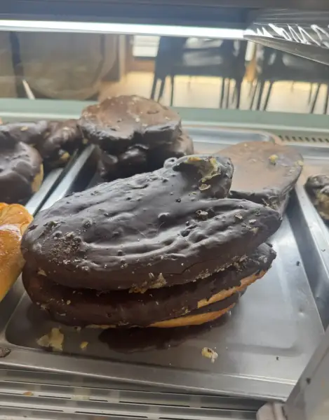 Palmeras gigantes de chocolate en La Artesana, Parla